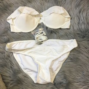 White Rusty Bikini size 10 / small new